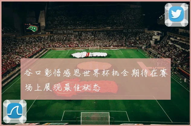 谷口彰悟感恩世界杯机会期待在赛场上展现最佳状态